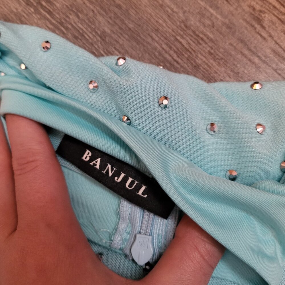 Dollskill Banjul bejeweled blue bodysuit! - Picture 4 of 6